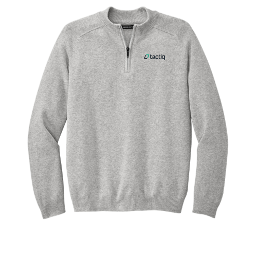 Tactiq - MercerMettle Mens Quarter-Zip Sweater