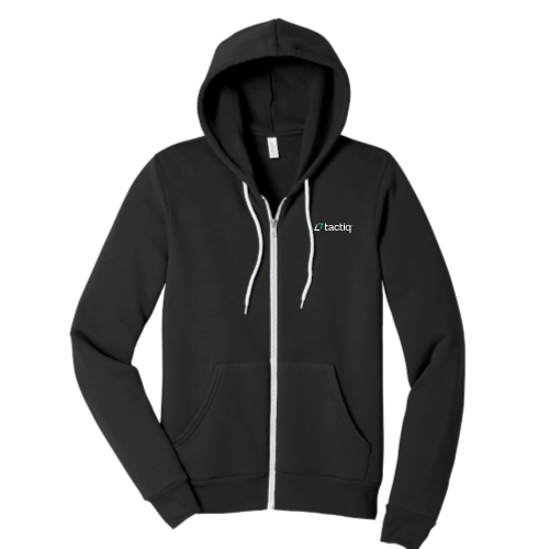 Tactiq - Unisex Sponge Fleece Full-Zip Hooded Sweatshirt