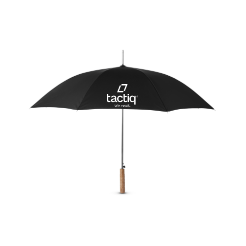 Tactiq Wood Handle Stick Umbrella